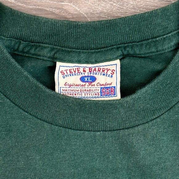 Steve & Barry’s University Sportswear 90s Size XL Green Delicious Chicken Dinner - Picture 3 of 6